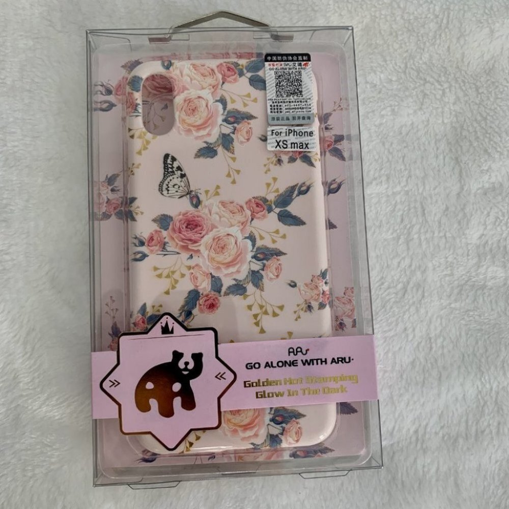 NEW iPhone iPhone XS Max Pink Floral Case
